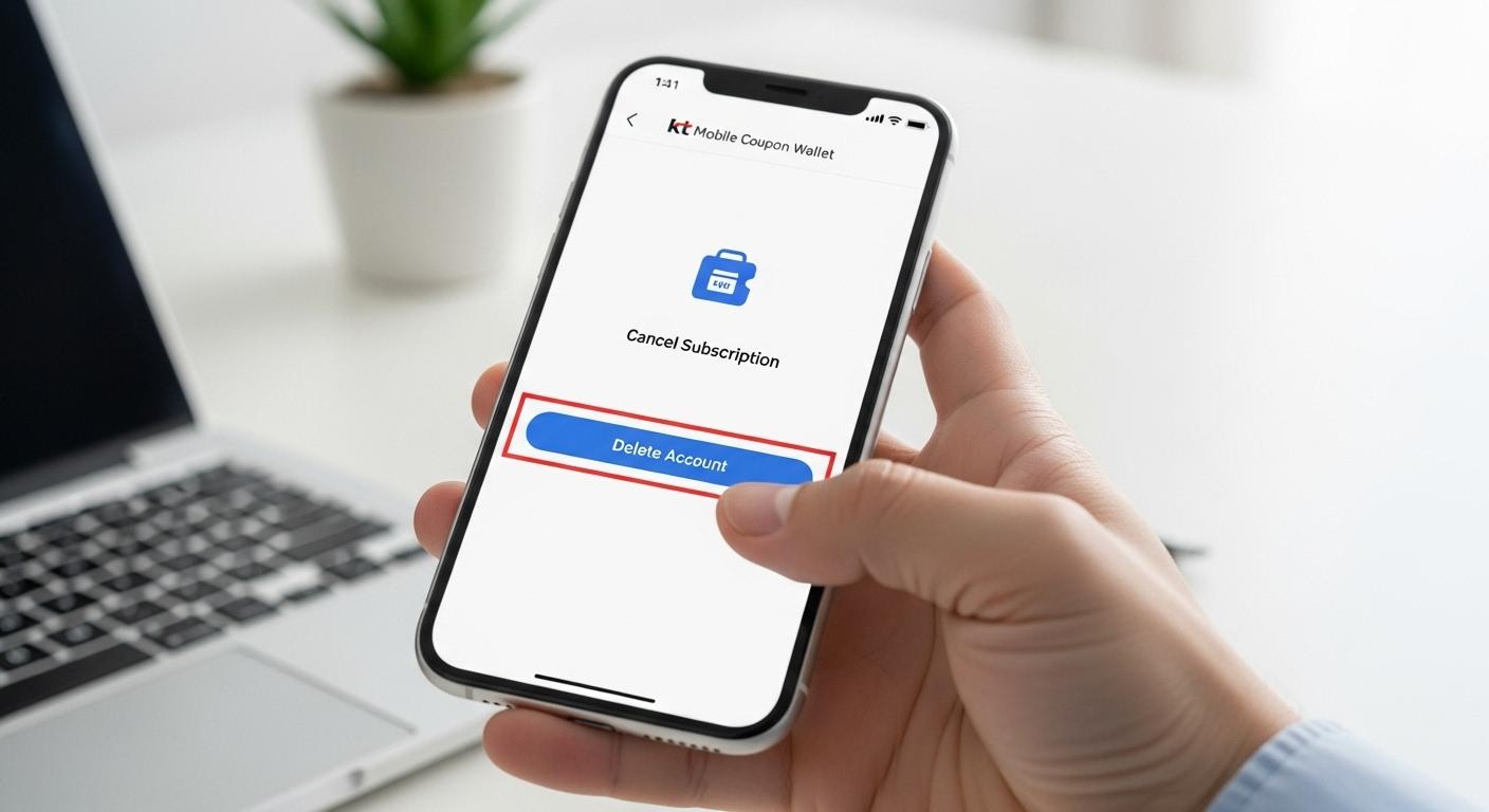 kt 휴대폰쿠폰지갑 해지방법