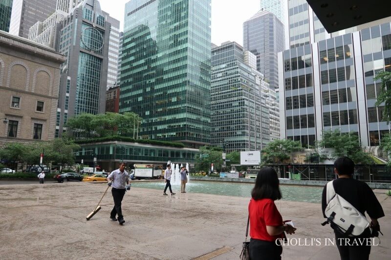 뉴욕 레버하우스의 원경