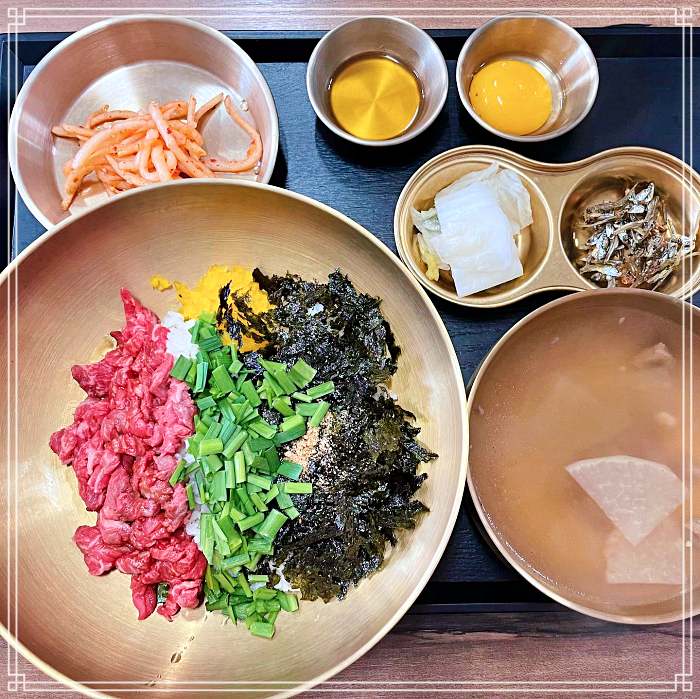 생방송 투데이 천안, 사직동, 중앙시장 육향의 신기원, 들기름 육회 비빔밥 맛집