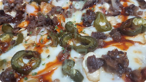 청년피자 할라불고기 피자