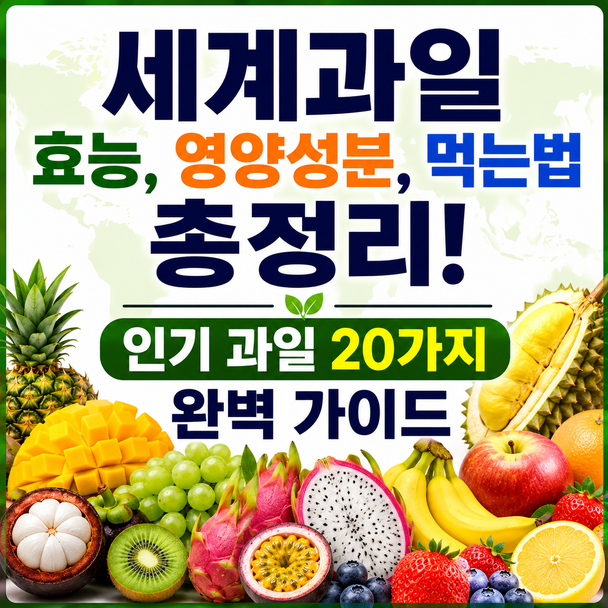 세계과일 효능