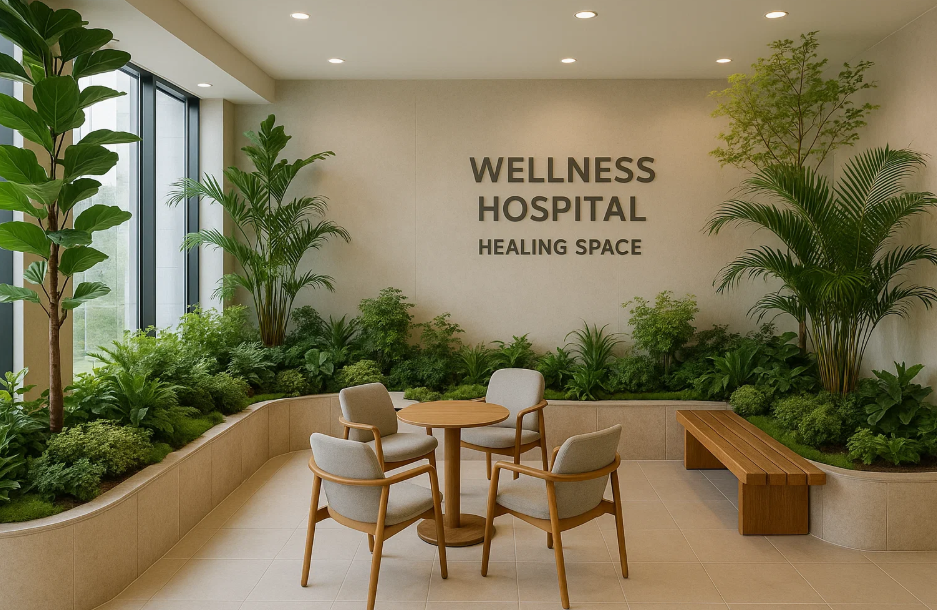 웰니스 병원 힐링공간