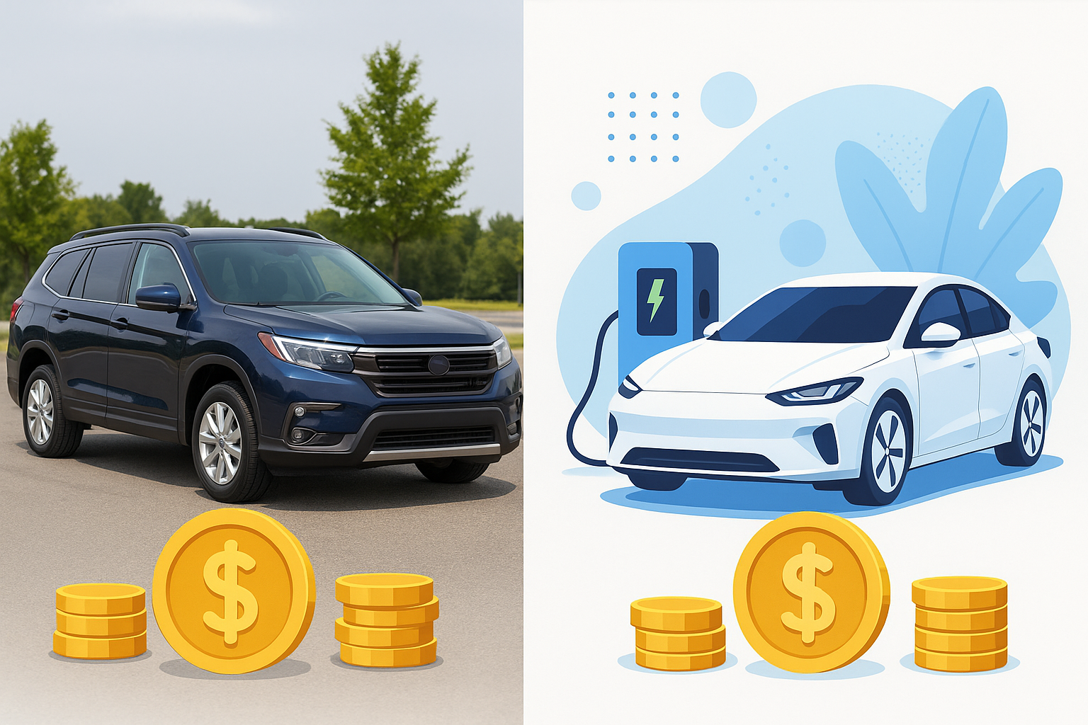 패밀리카 SUV vs 전기차, 유지비 비교