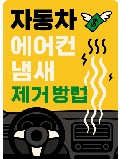 자동차 에어컨 냄새 제거 방법