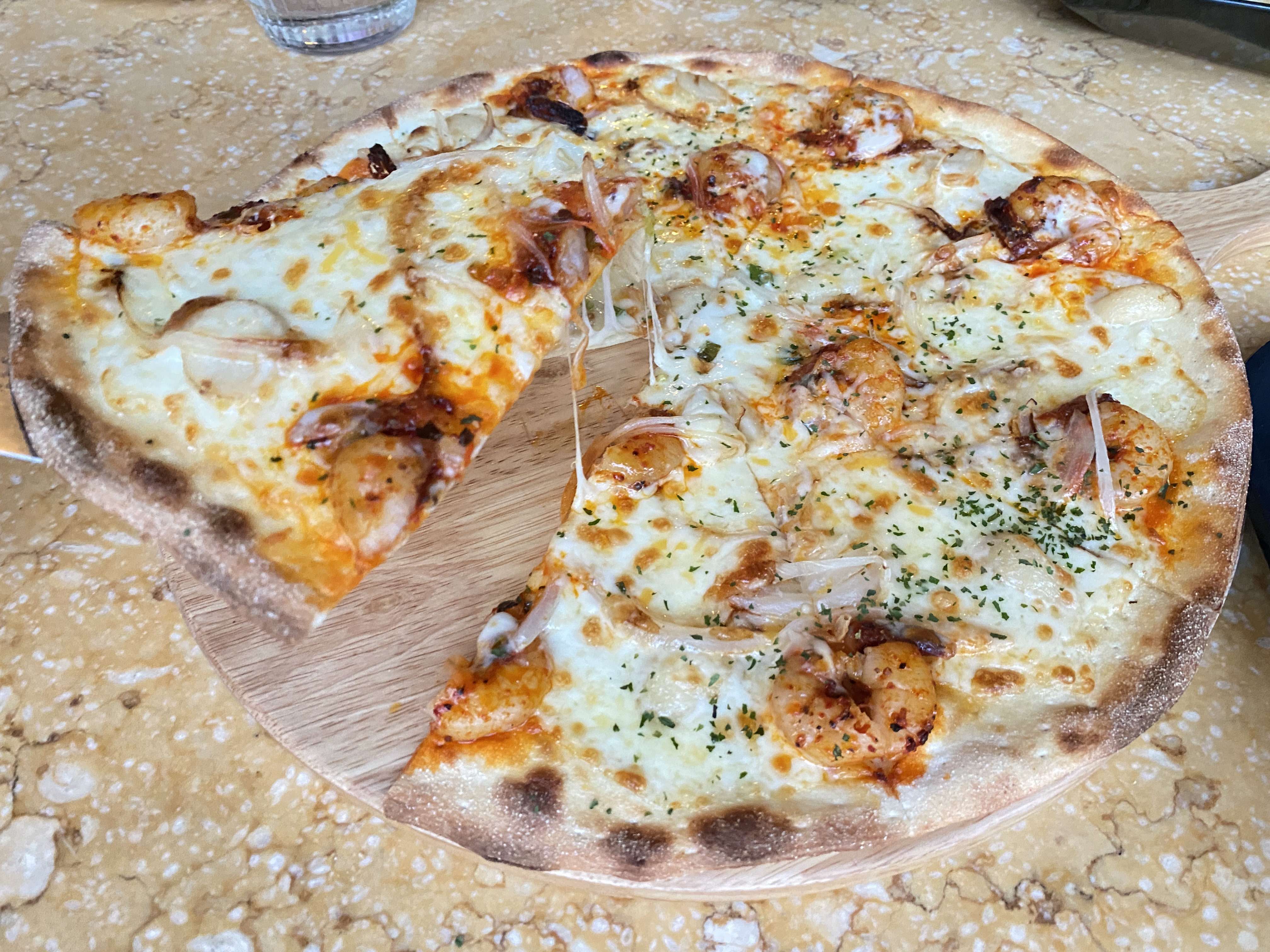 레이디벅스 카페 피자