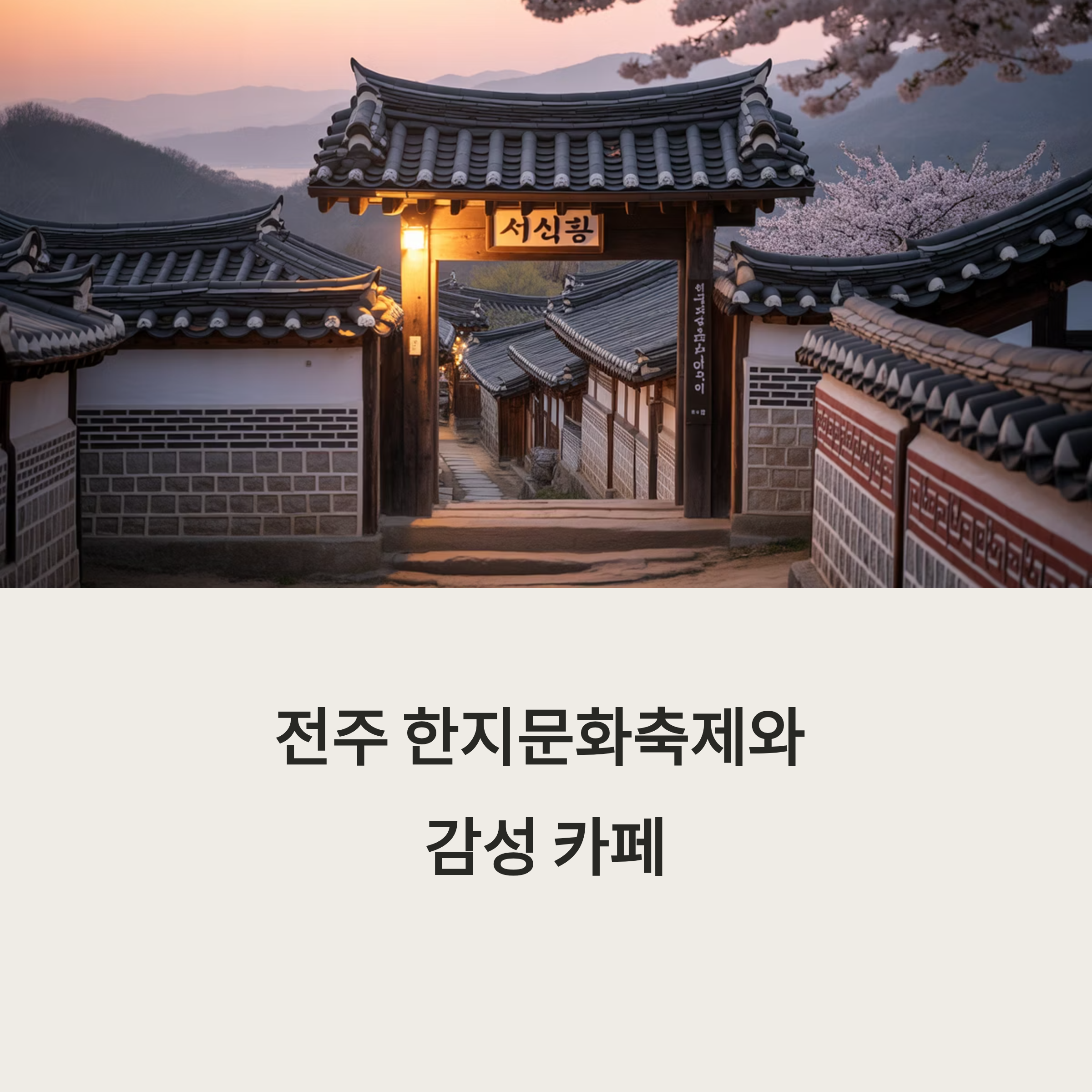 전주 한지문화축제