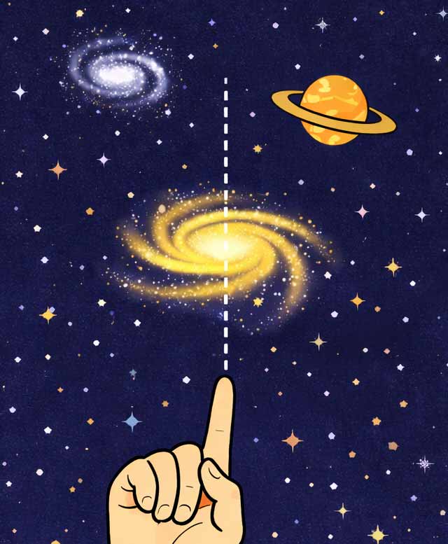 우주의 균일성 예제 이미지