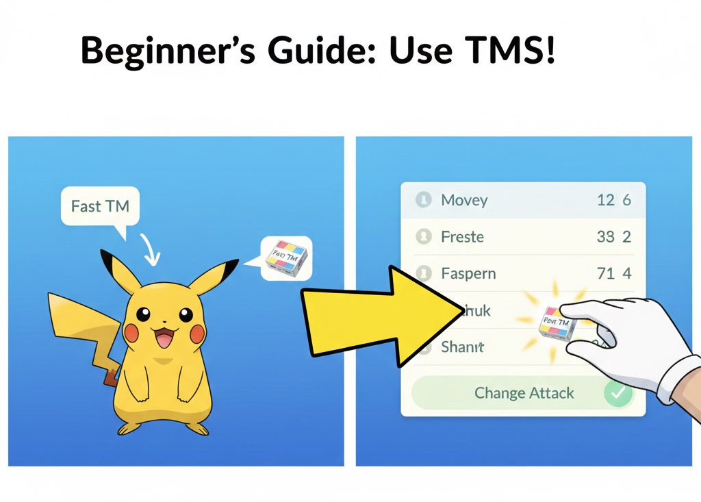 포켓몬고 기술 비교