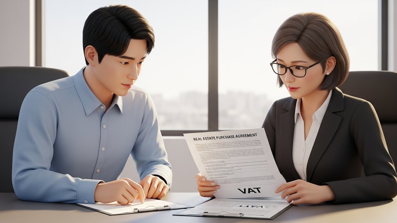 업무용오피스텔, 매매계약서특약, 세금계산서