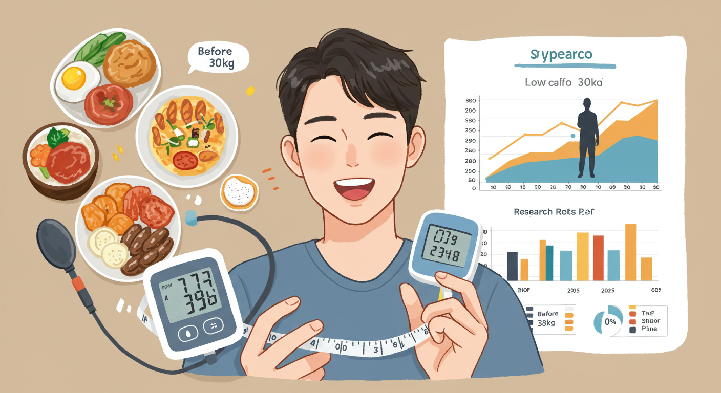 저탄고지 식단으로 고혈압과 당뇨를 개선한 성공 사례