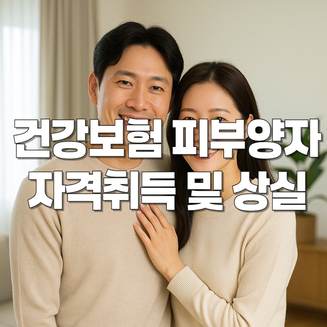 건강보험 피부양자 자격취득 및 상실