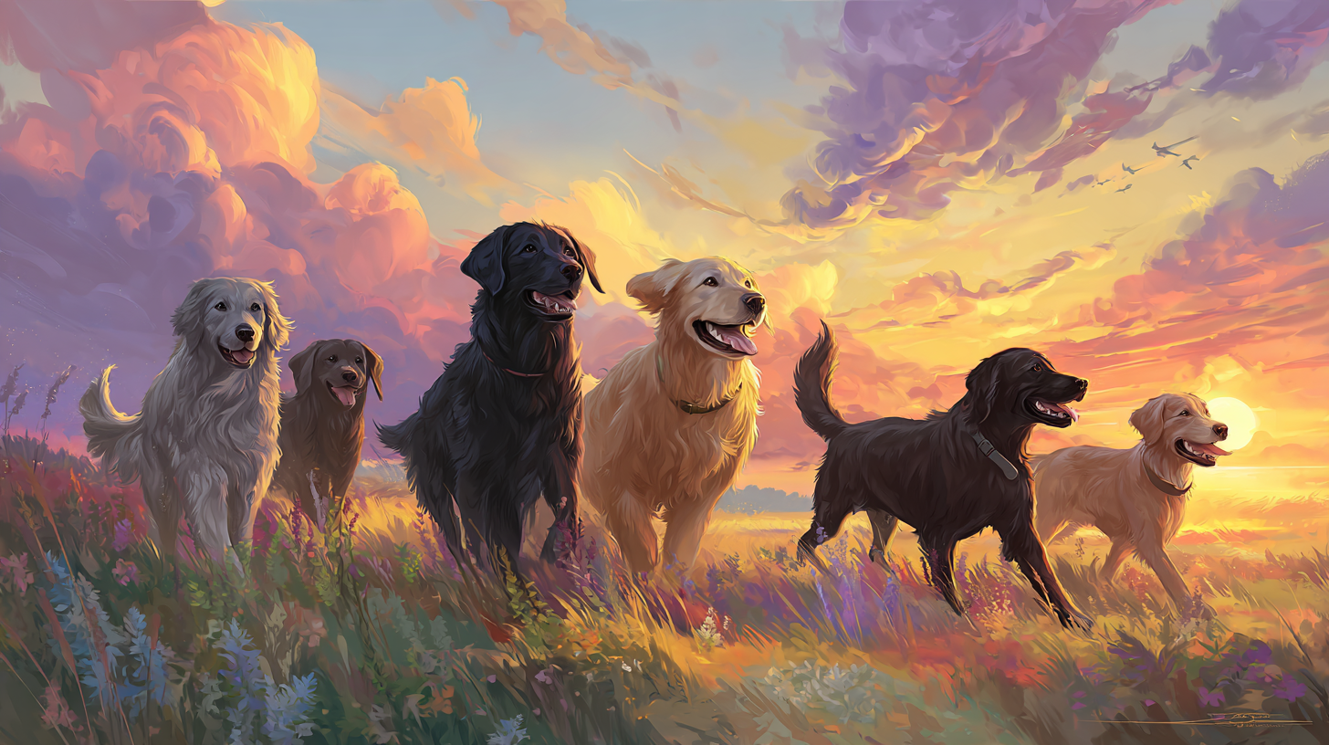 골든 리트리버, 리트리버 종류