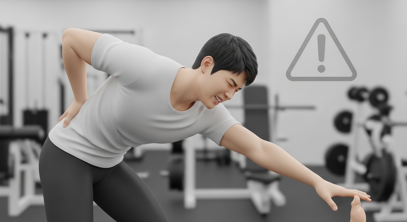 맥켄지 운동, 허리 삐끗했을 때