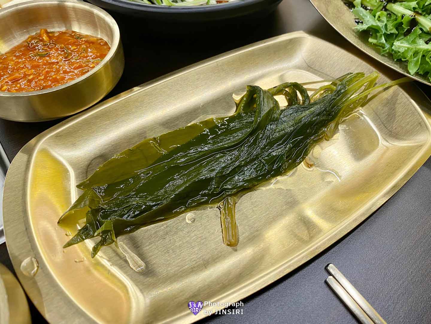 원주 무실동 삼겹식당 삼겹살 고깃집 맛집 추천 명이나물 데이트