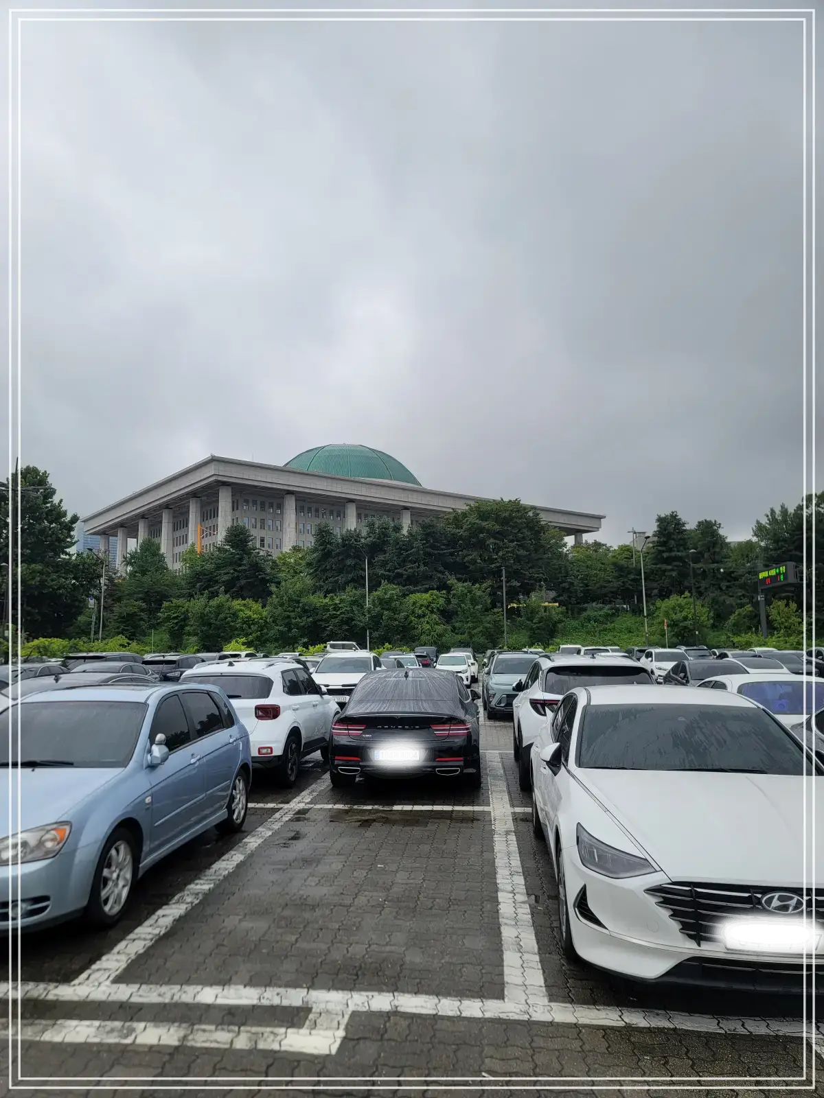 둔치주차장-국회-방향