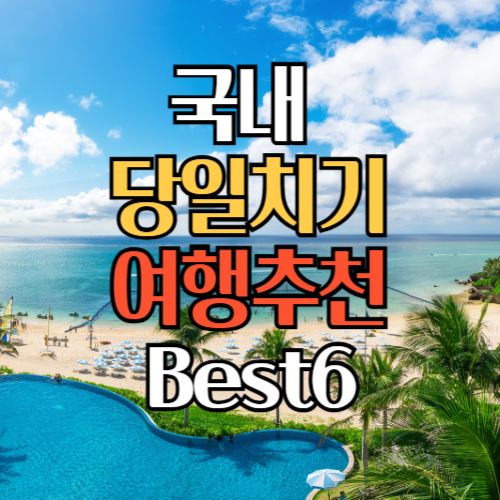 국내당일치기여행