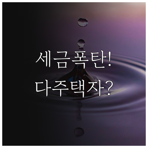 5월 9일 이후 다주택자 양도세 중과..