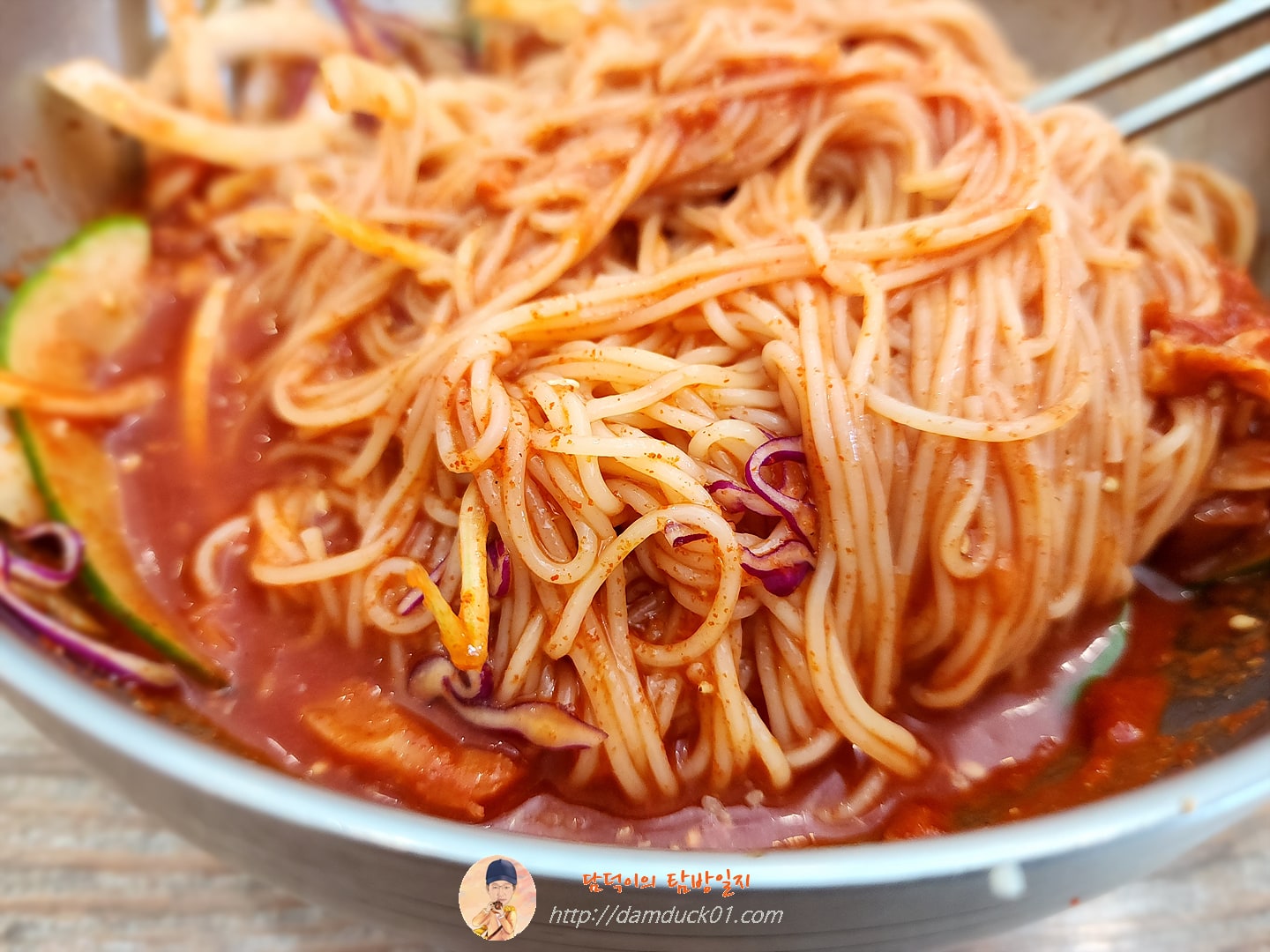 황태비빔국수