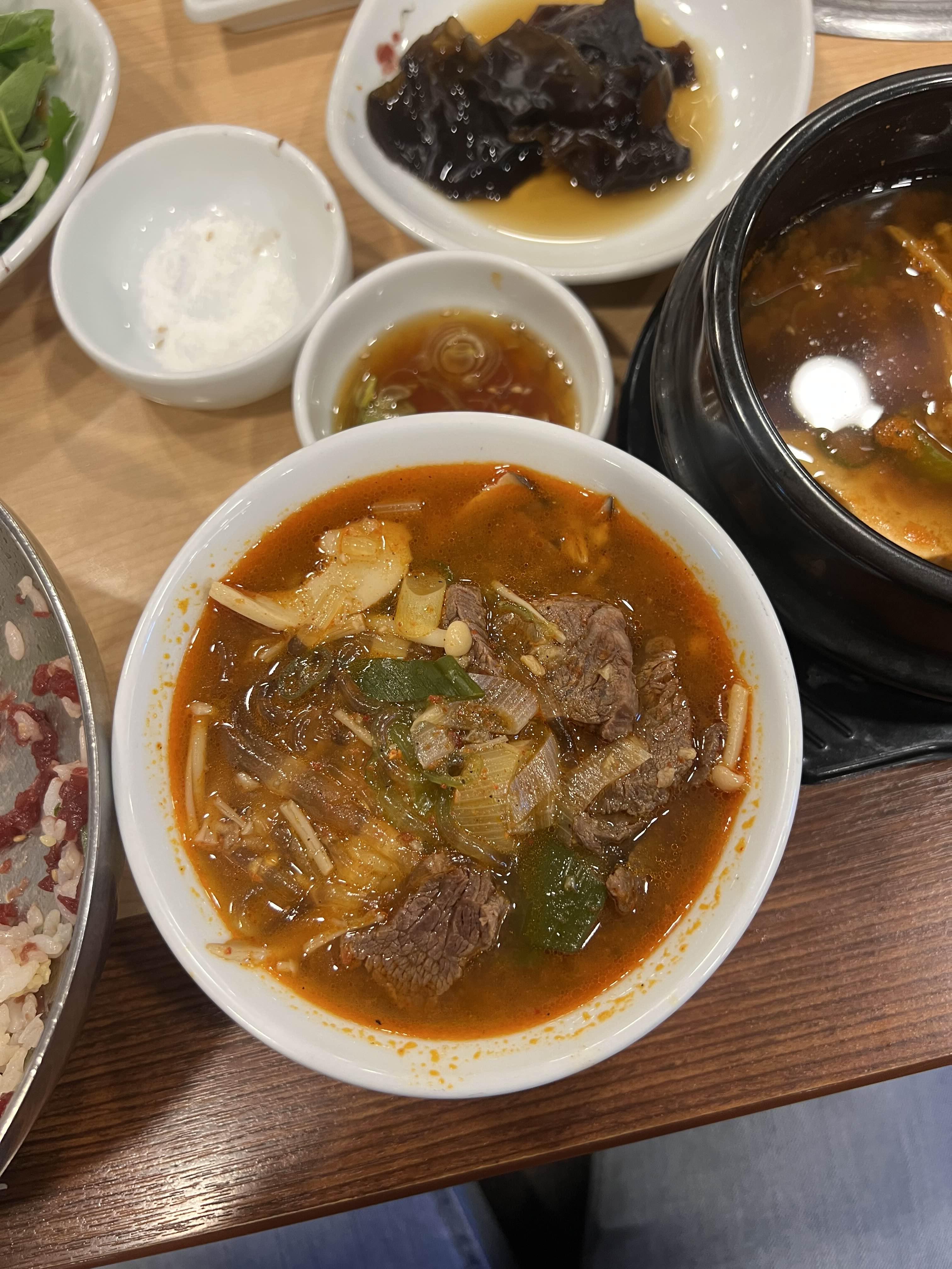 영천영화 메뉴 추천 소고기찌개