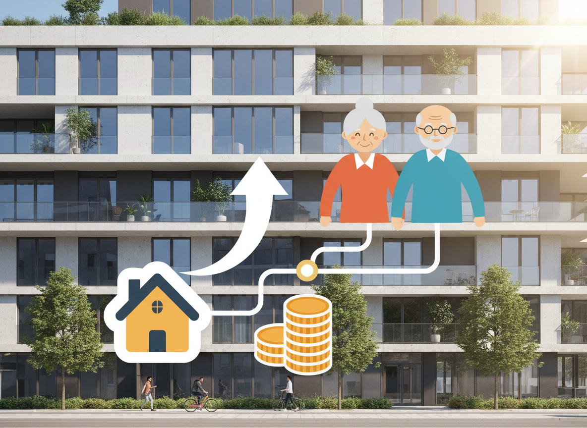 주택연금 세대이음 배우자 자녀 상속 예상 수령액