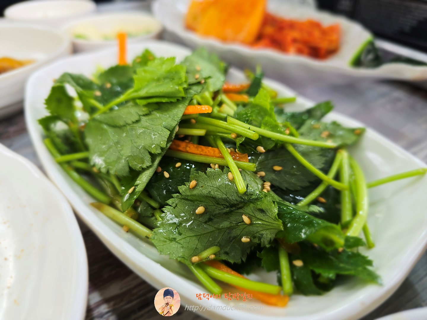 당치민박산장 반찬