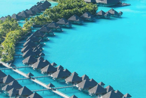 보라보라 신혼여행