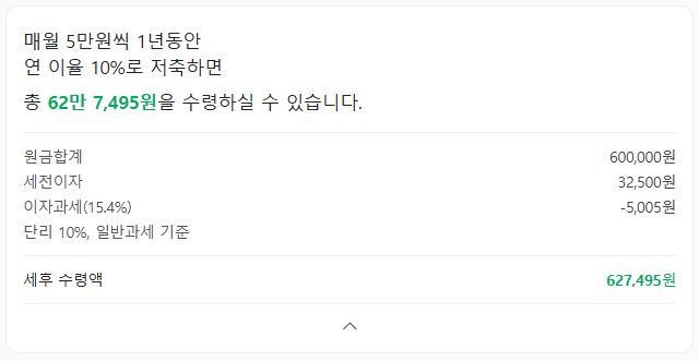 신생아 고금리 적금 12% 용용적금 추천