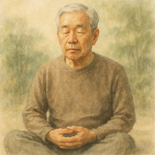 70대-하루10분-명상하기