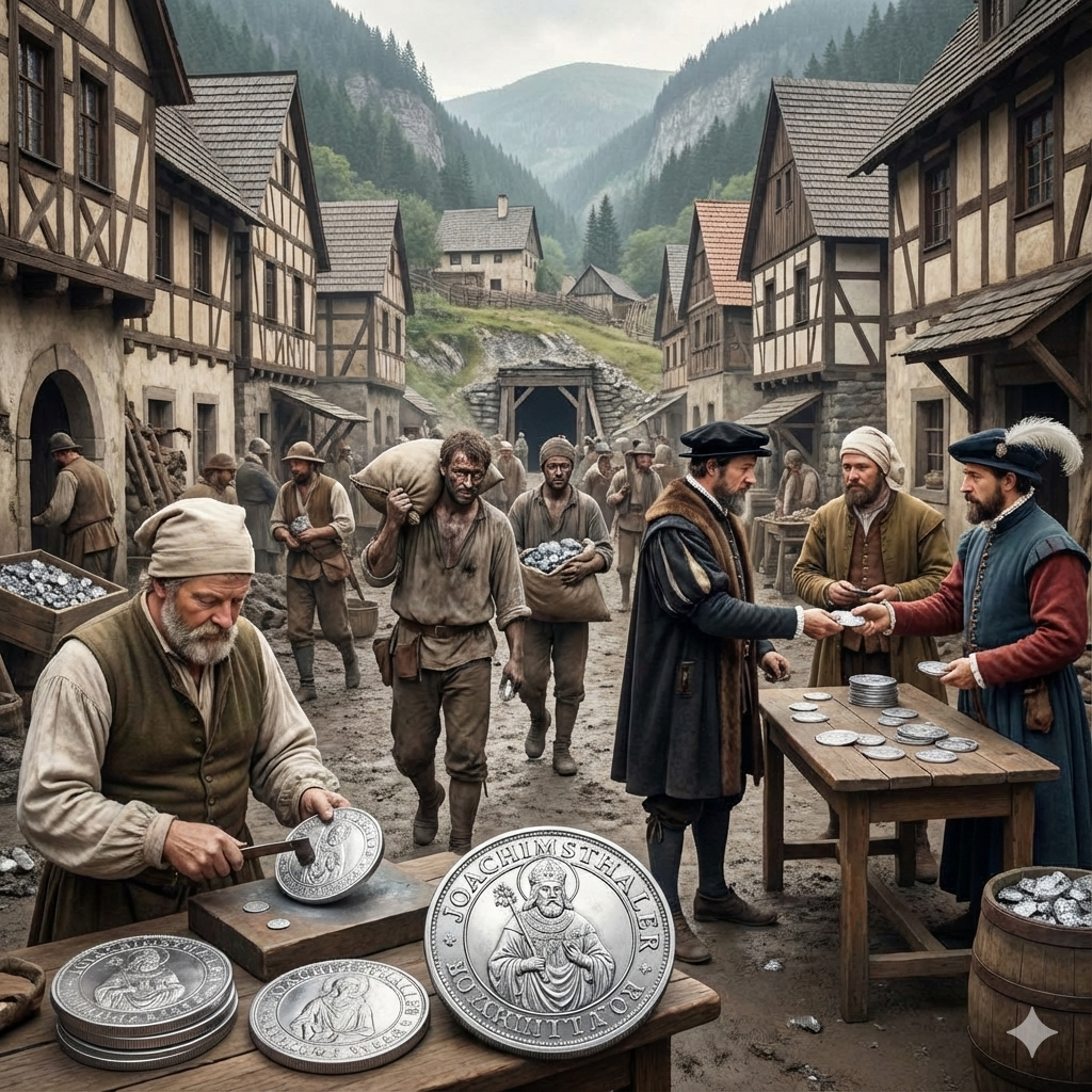 Dollar 어원, 미국 돈의 이름이 체코 산골 마을에서 유래된 충격적 진실