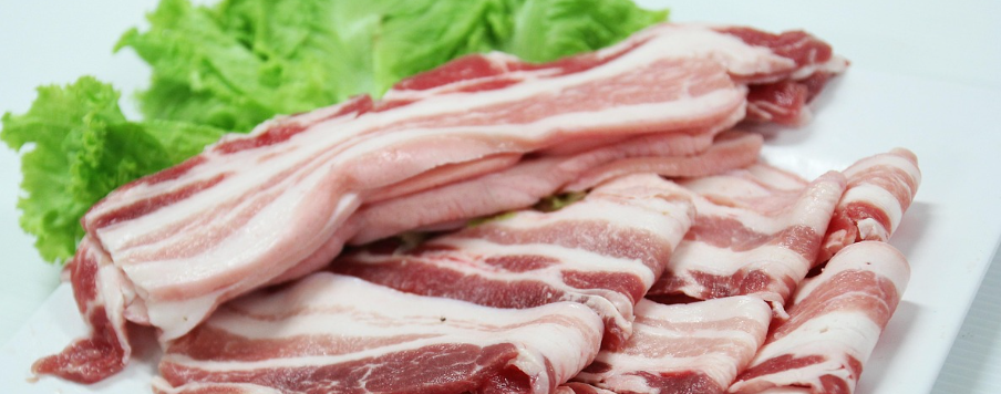 돼지고기의 모습