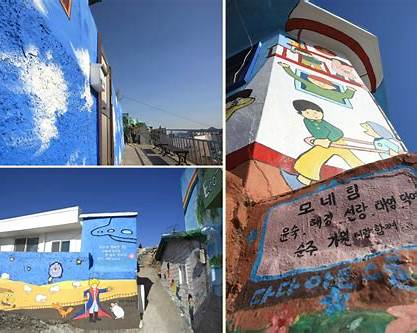 통영으로 떠나는 가을 여행 동피랑벽화마을 바닷바람