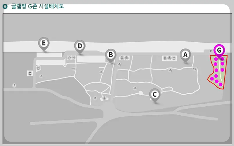 연곡 솔향기 캠핑장 글램핑