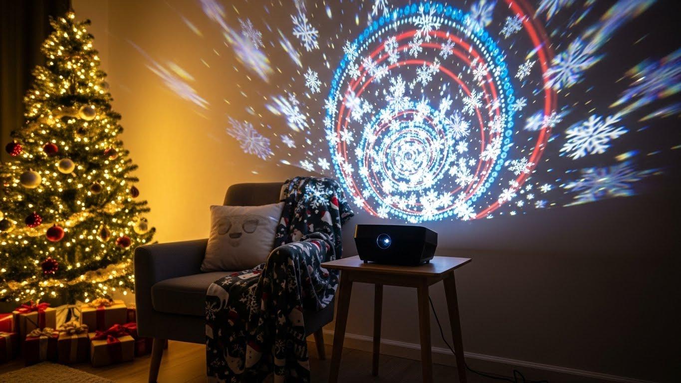 크리스마스 프로젝션 램프