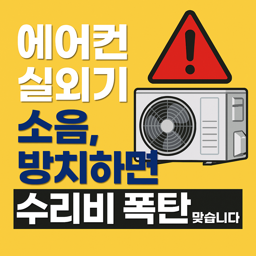 에어컨 실외기 소음