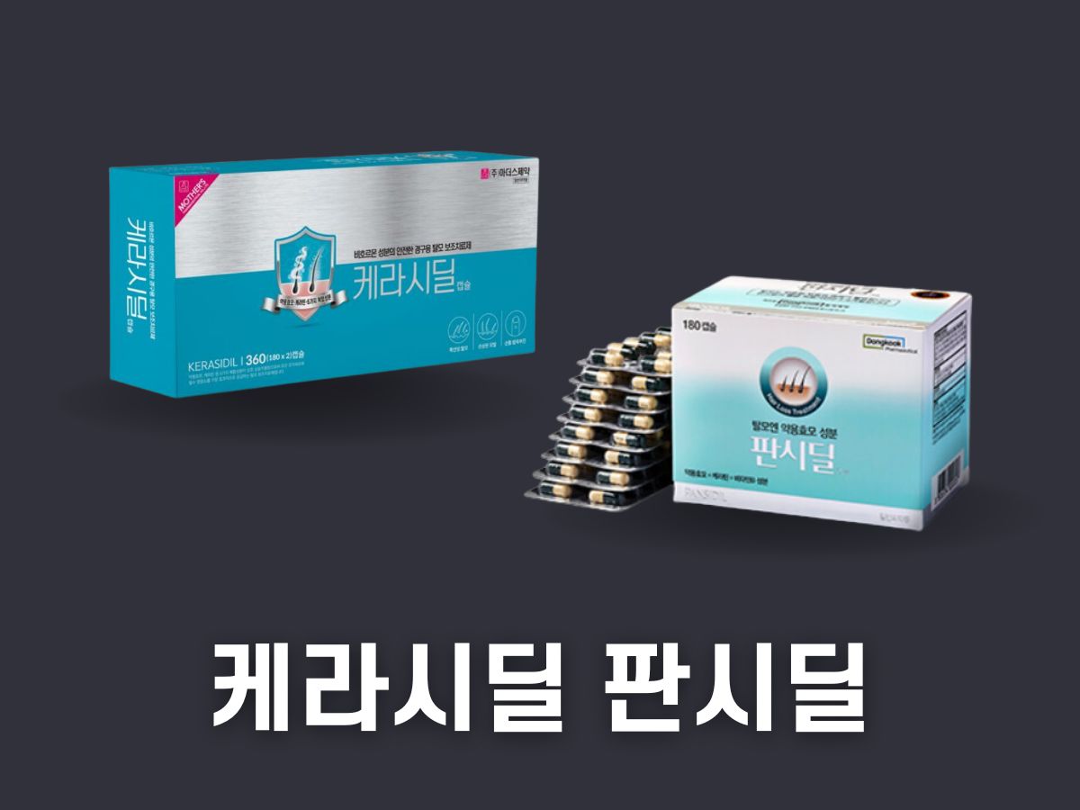 케라시딜 판시딜 차이점