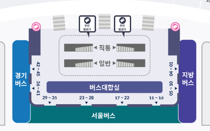 인천공항 2터미널 승강장