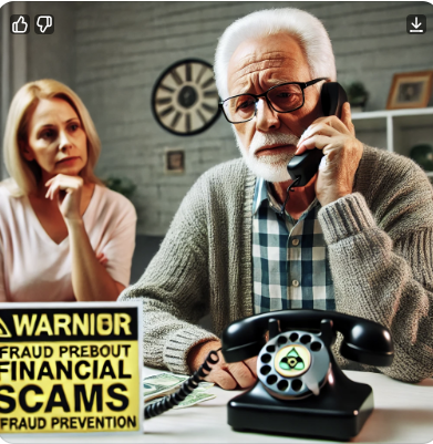 노인 대상 금융사기 예방 관련 사진