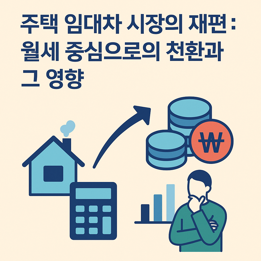 주택 임대차 시장의 재편: 월세 중심으로의 전환과 그 영향