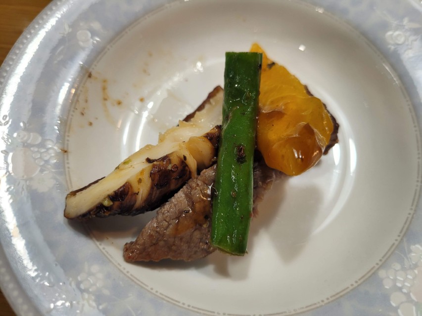 부채살 스테이크 밀키트 한입 구성