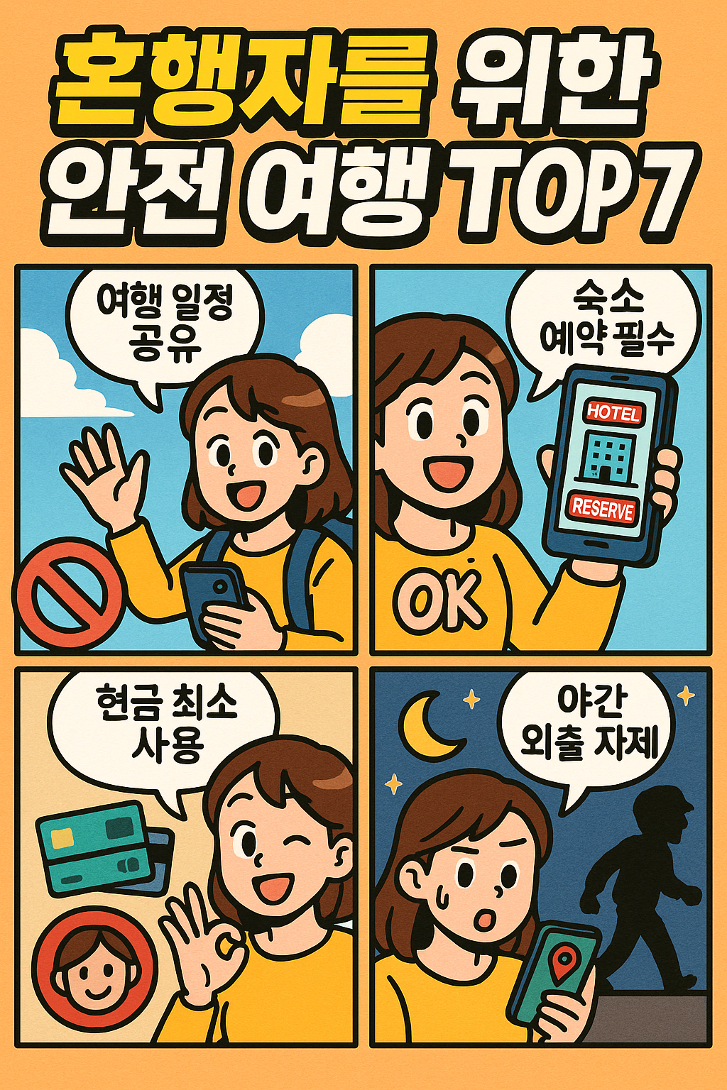 혼행자를 위한 안전 여행 팁 TOP 7 관련사진