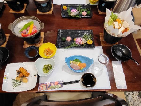 히수이노야도-레이메이-저녁식사