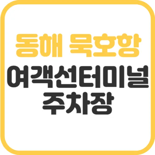 동해-묵호항-여객선터미널-주차장