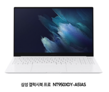 삼성전자 2021 갤럭시북 프로 15.6, 미스틱 실버, 코어i5 11세대, 256GB, 16GB, WIN10 Home, NT950XDY-A51AS