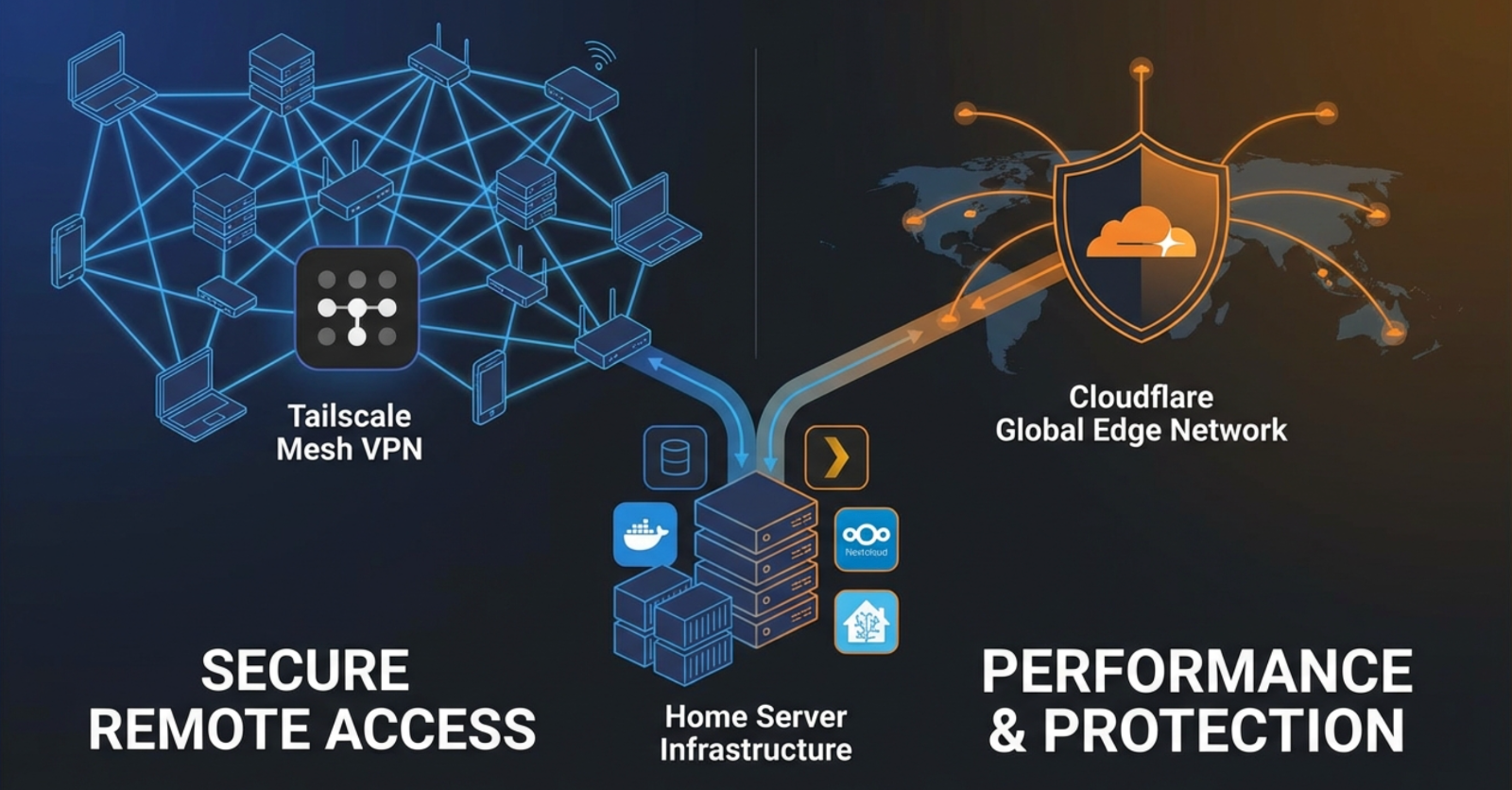 Tailscale과 Cloudflare를 함께 활용하면 보안과 성능 두 마리 토끼를 잡을 수 있습니다