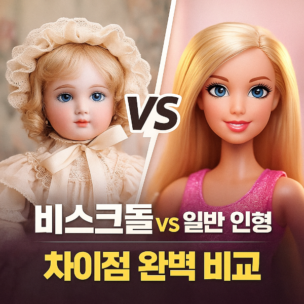 비스크돌 vs 일반 인형 차이점 완벽 비교