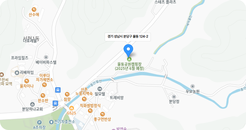캠핑장지도