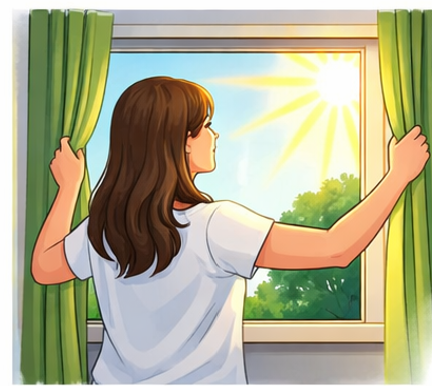 햇빛을 잘 활용하기