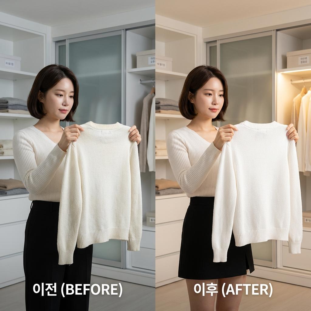 작년에 산 옷도 새 옷처럼! 변색 방지를 위한 황변 제거 세탁