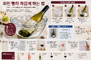 와인 빨리 차갑게 하는 법, 갑자기 와인이 필요할 때 가장 효과적인 방법