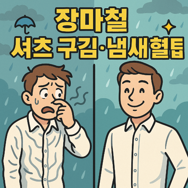 장마철 셔츠 썸네일 이미지입니다.